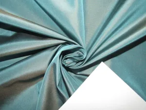 100% Pure Silk Taffeta 32 MOMME COPPER X BLUE color 54" wide TAF326