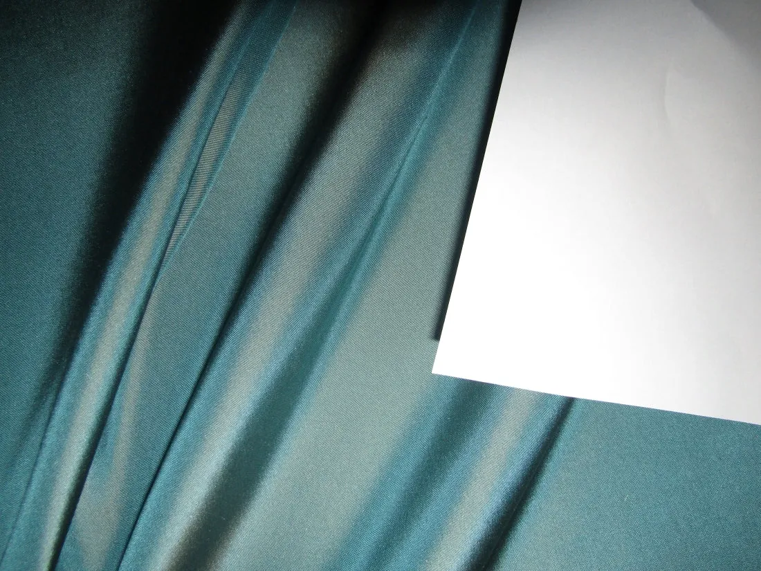 100% Pure Silk Taffeta 32 MOMME COPPER X BLUE color 54" wide TAF326
