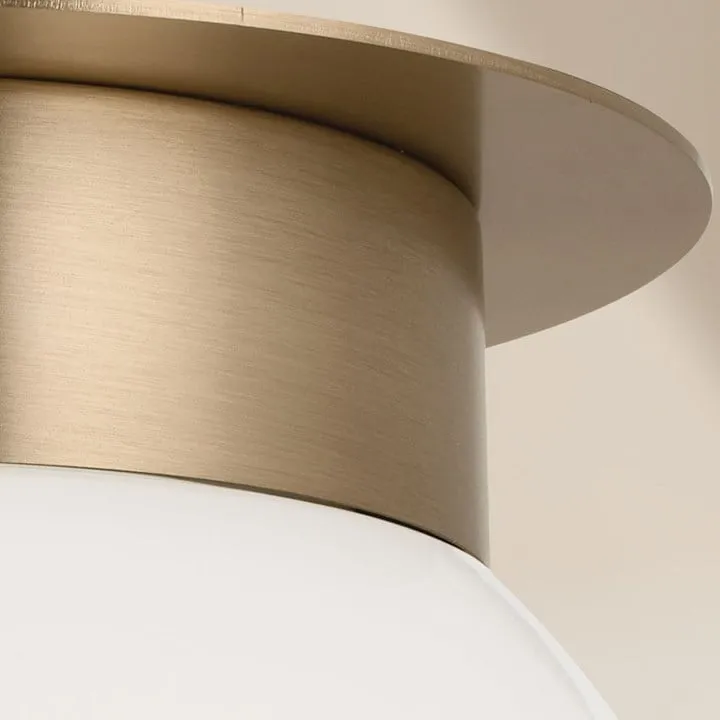 Albers 8.0" 1-Light Flush Mount