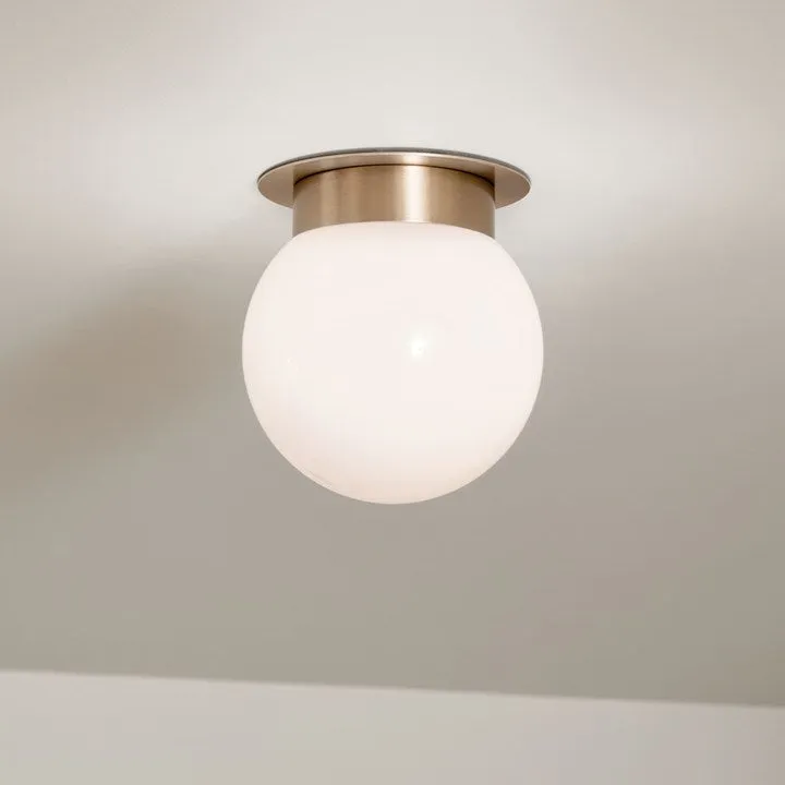Albers 8.0" 1-Light Flush Mount