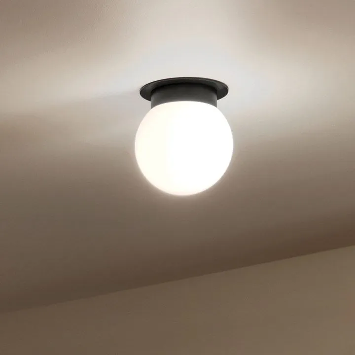 Albers 8.0" 1-Light Flush Mount
