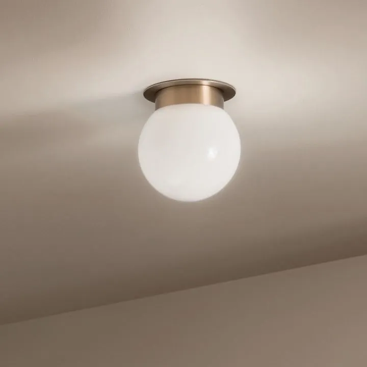Albers 8.0" 1-Light Flush Mount