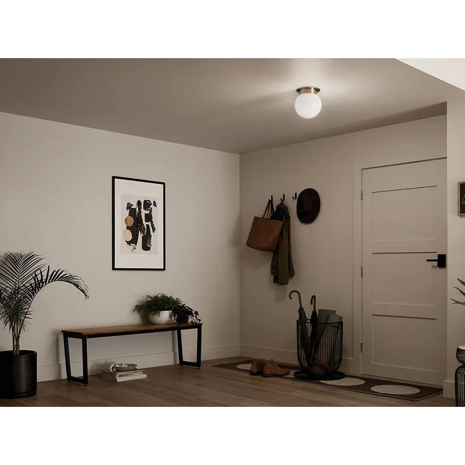 Albers 8.0" 1-Light Flush Mount