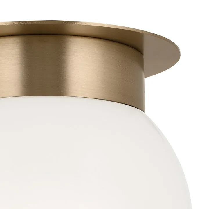 Albers 8.0" 1-Light Flush Mount