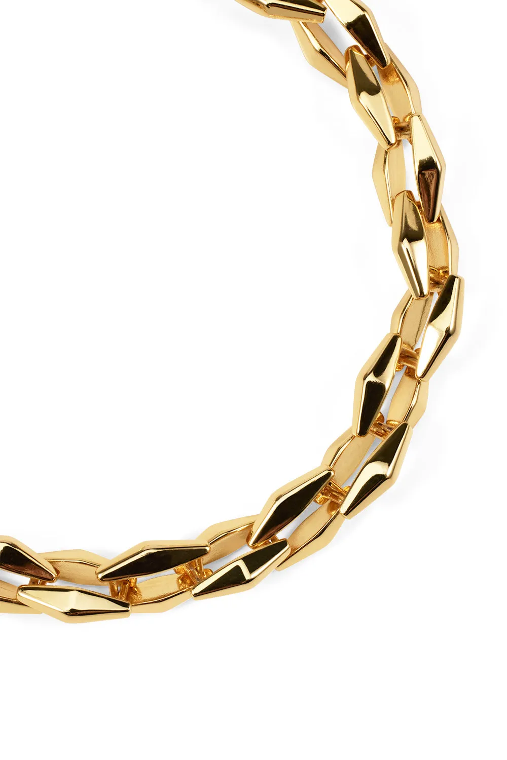 Angular Chain Bracelet