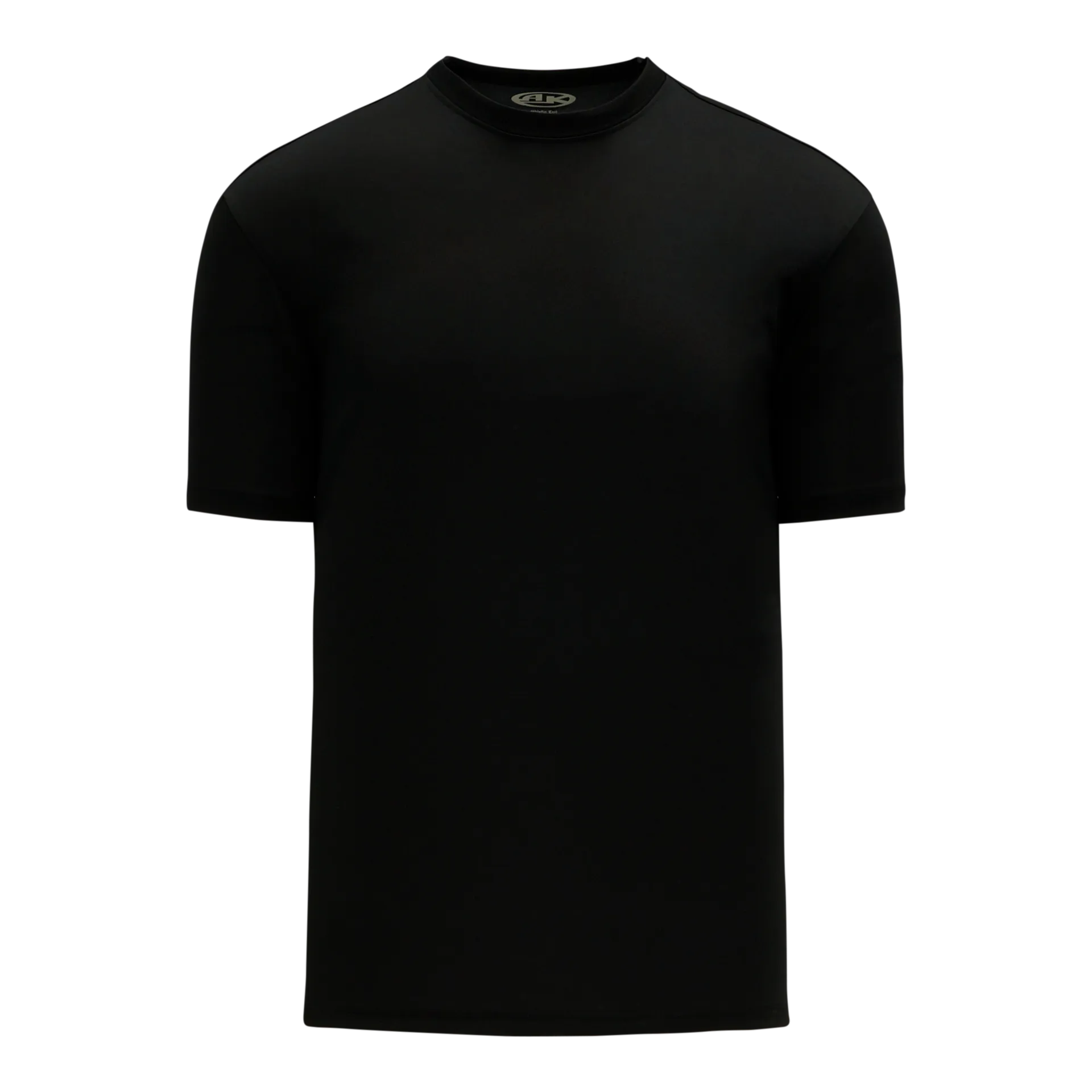 Athletic Knit (AK) BA1800M-001 Mens Black Pullover Baseball Jersey