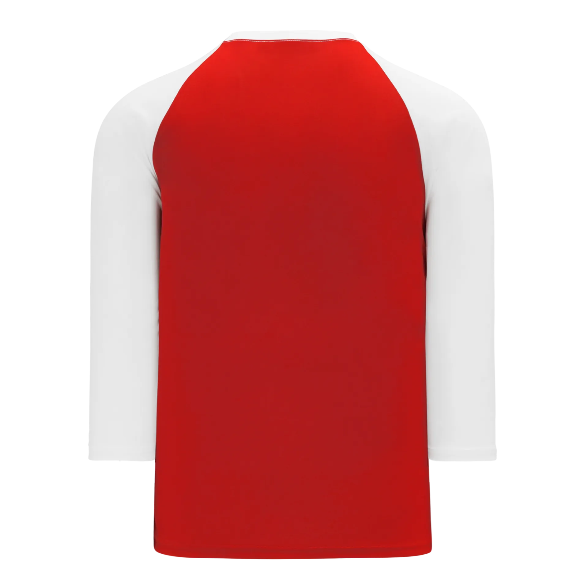 Athletic Knit (AK) BA1846A-208 Adult Red/White Pullover Baseball Jersey