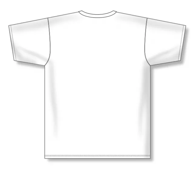 Athletic Knit (AK) V1800L-000 Ladies White Volleyball Jersey