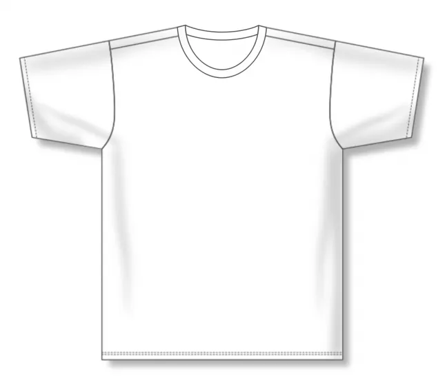 Athletic Knit (AK) V1800L-000 Ladies White Volleyball Jersey