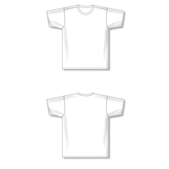 Athletic Knit (AK) V1800L-000 Ladies White Volleyball Jersey