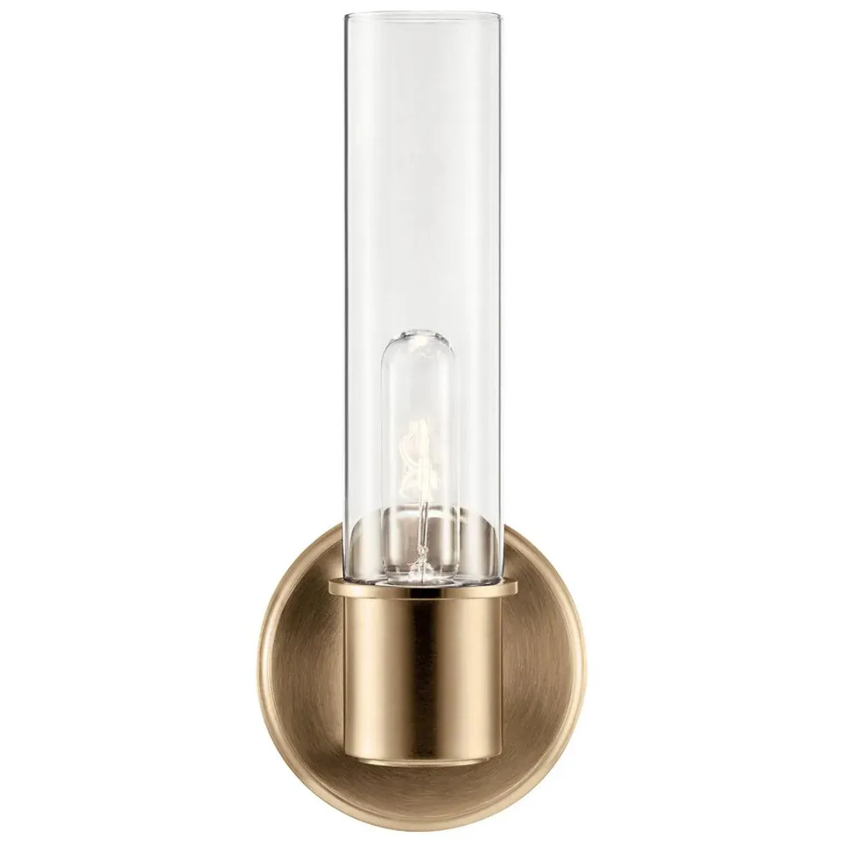 Aviv 13" 1-Light Wall Sconce, Bronze Finish