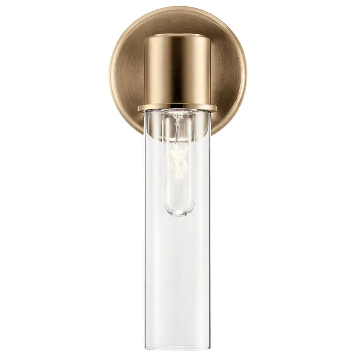 Aviv 13" 1-Light Wall Sconce, Bronze Finish