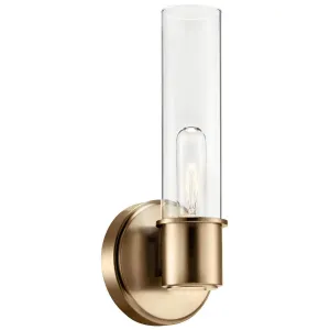 Aviv 13" 1-Light Wall Sconce, Bronze Finish