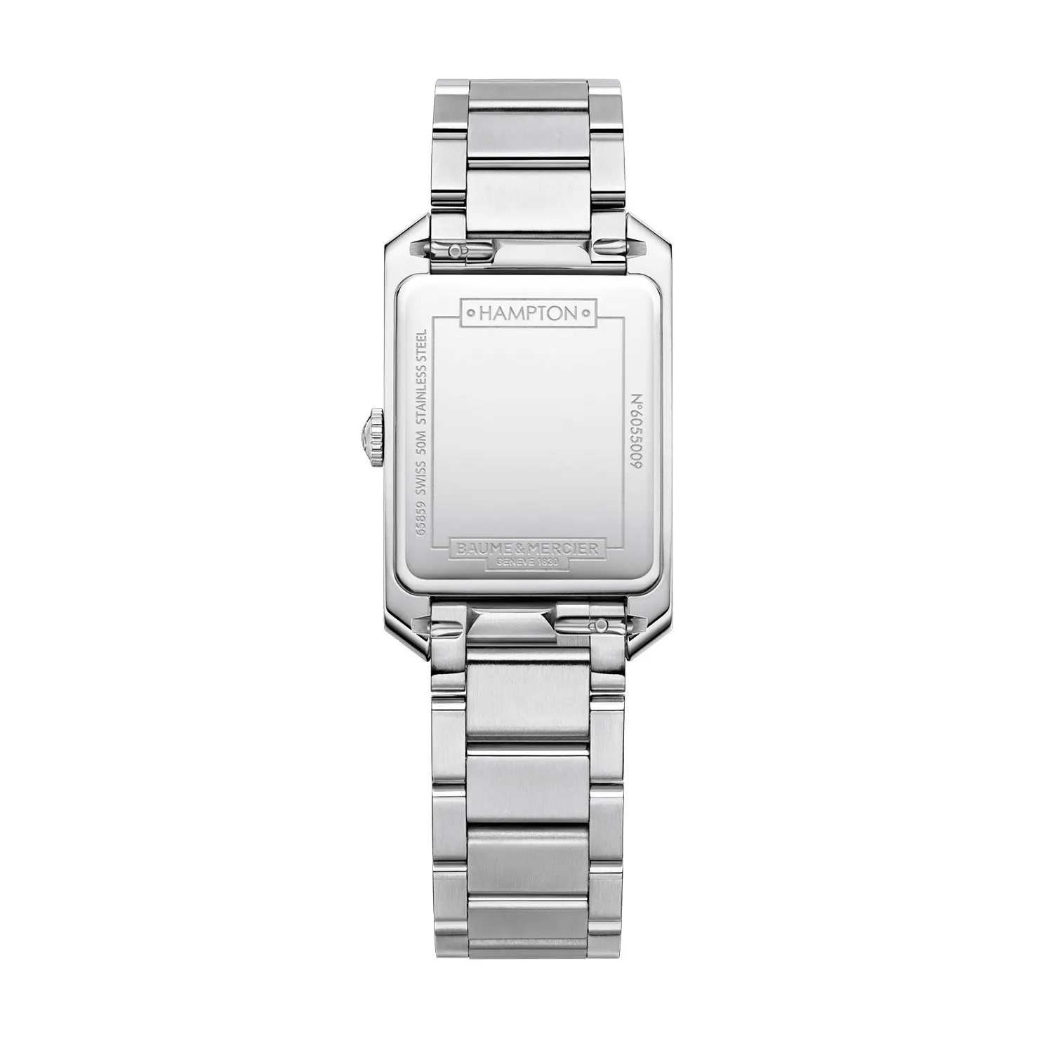 Baume & Mercier Hampton Quartz Diamond Set  35 x 22mm Watch M0A10474