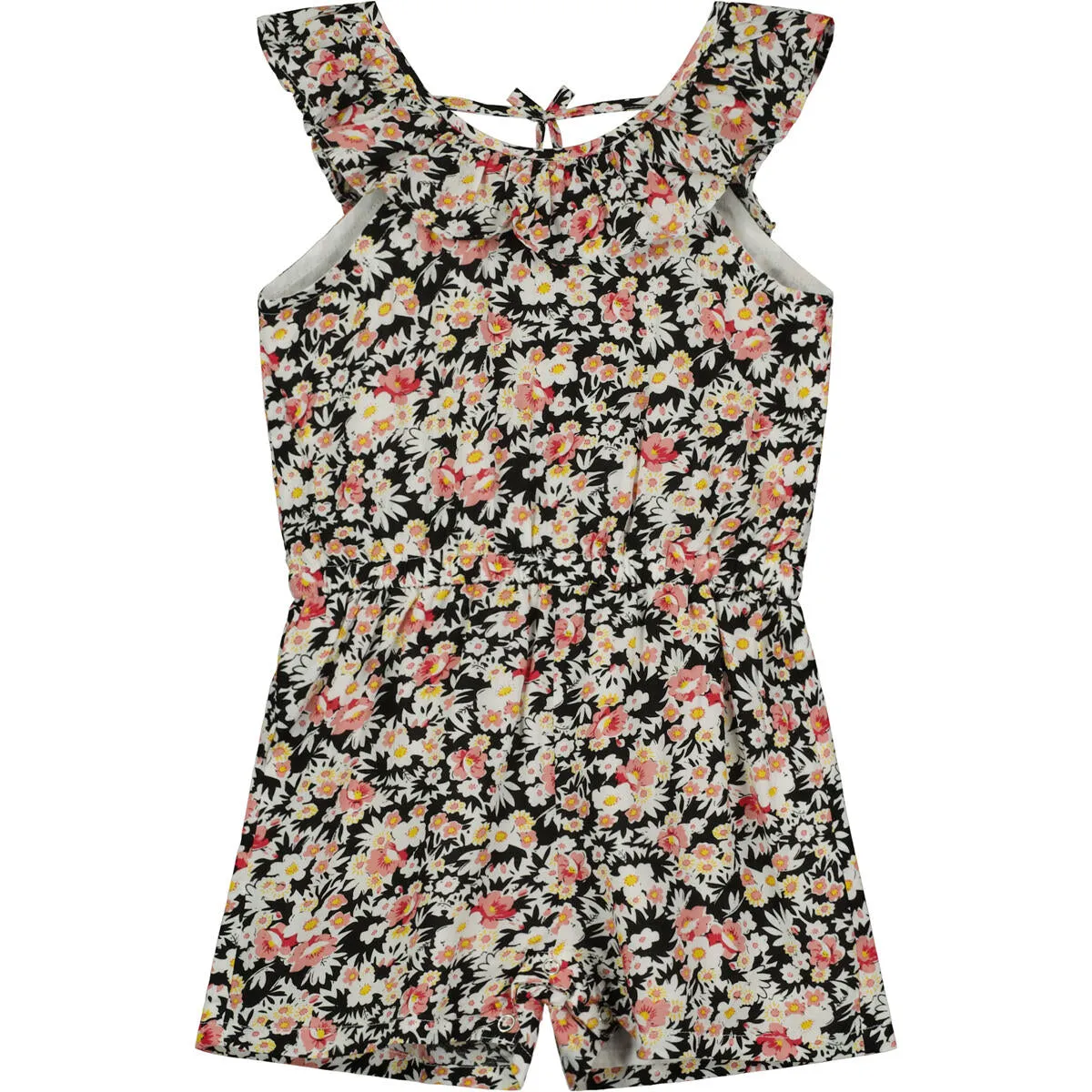 black floral kathy romper