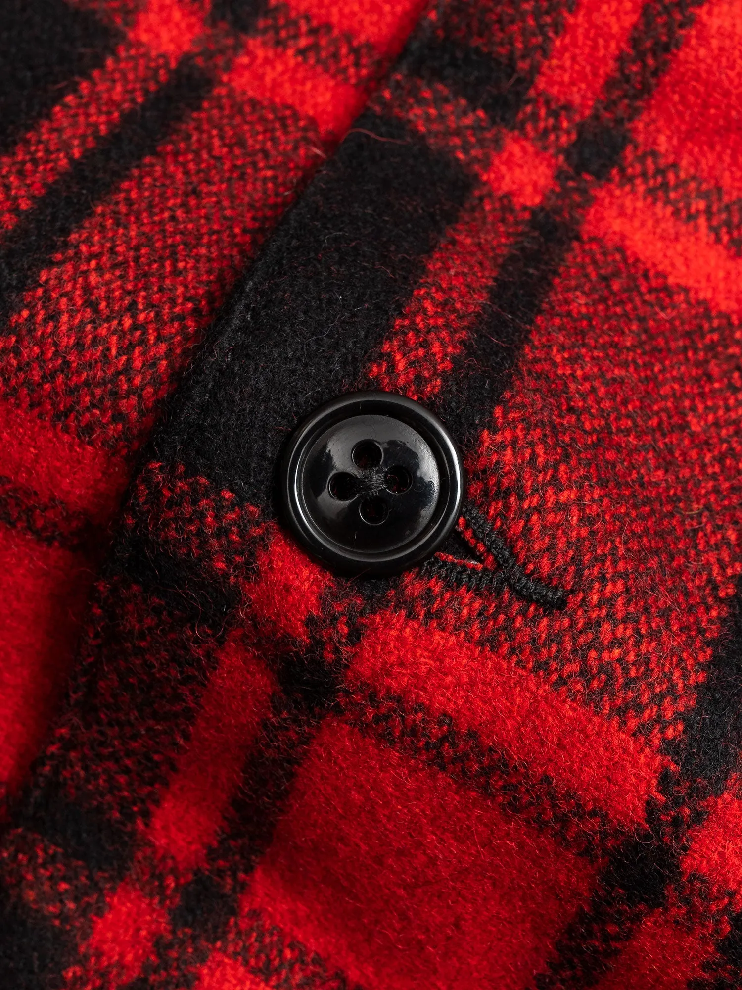 Buffalo Check CPO Shirt in Red