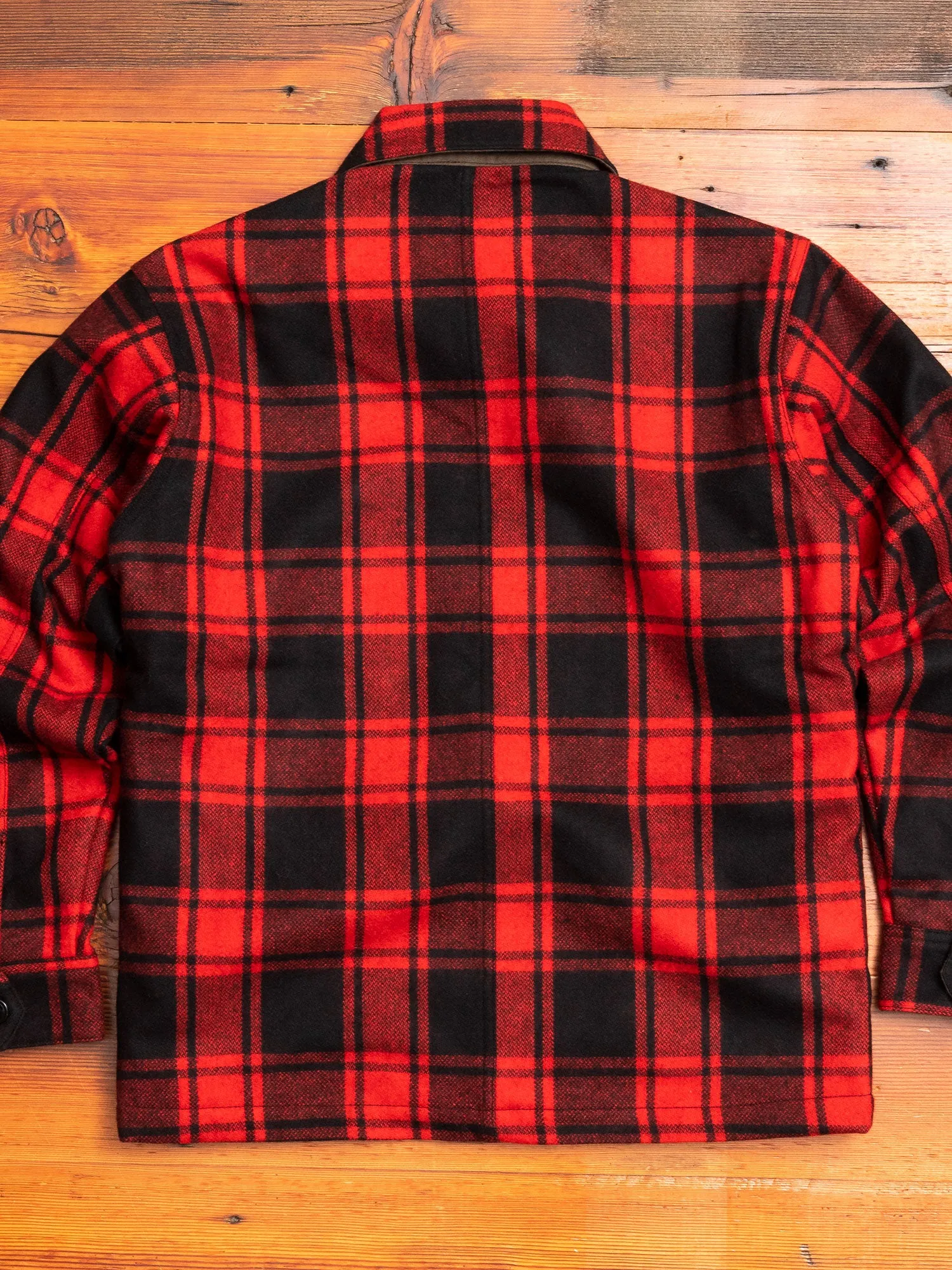 Buffalo Check CPO Shirt in Red