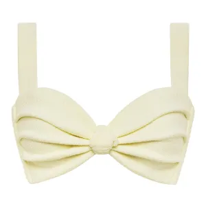 Buttercream Rib Hayden Bikini Top