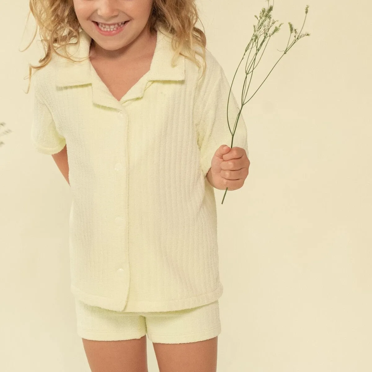 Buttercream Rib Mini Bike Short