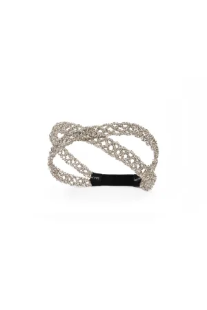 Coco crystal embellished headpiece