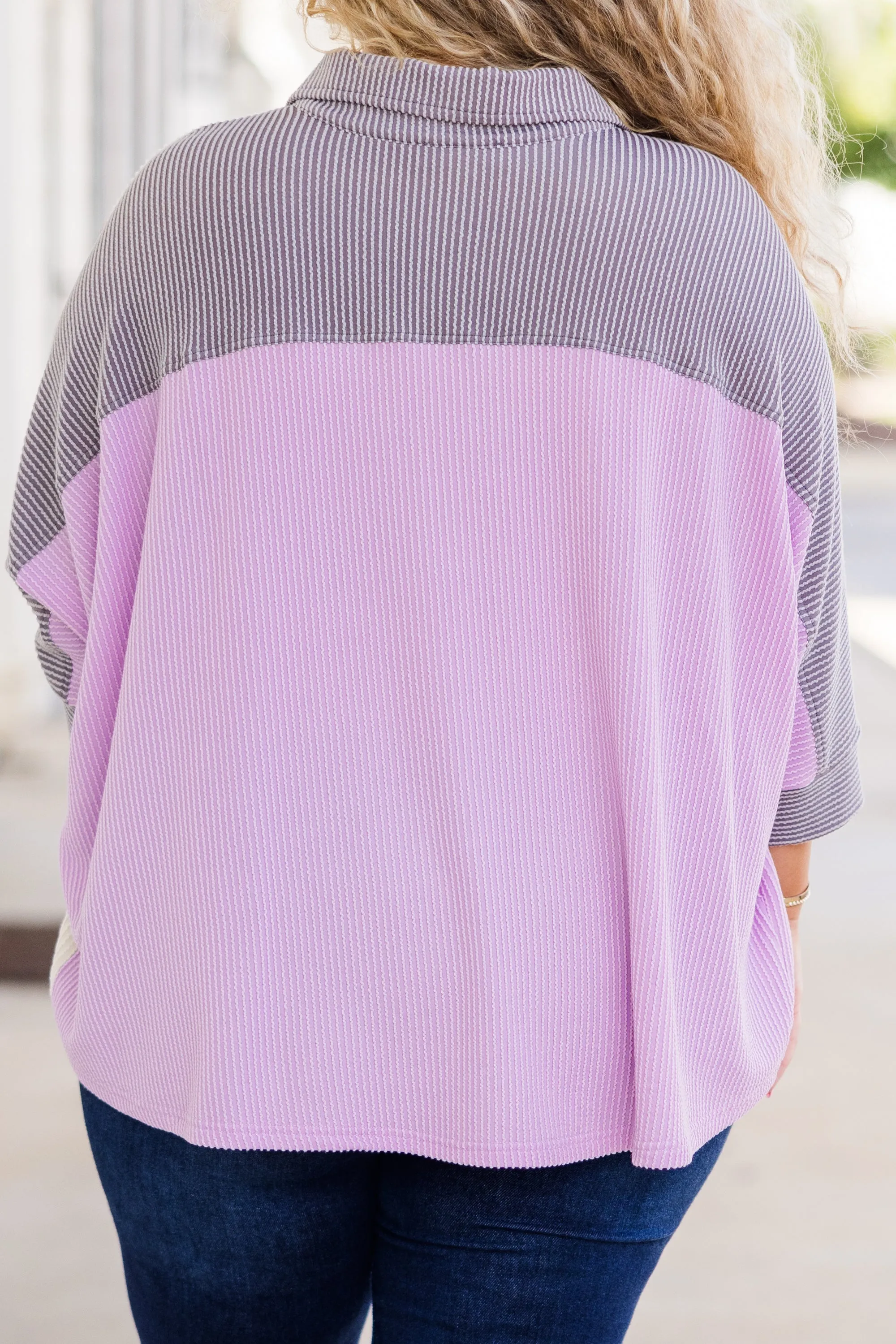 Easygoing Essential Top, Lavender