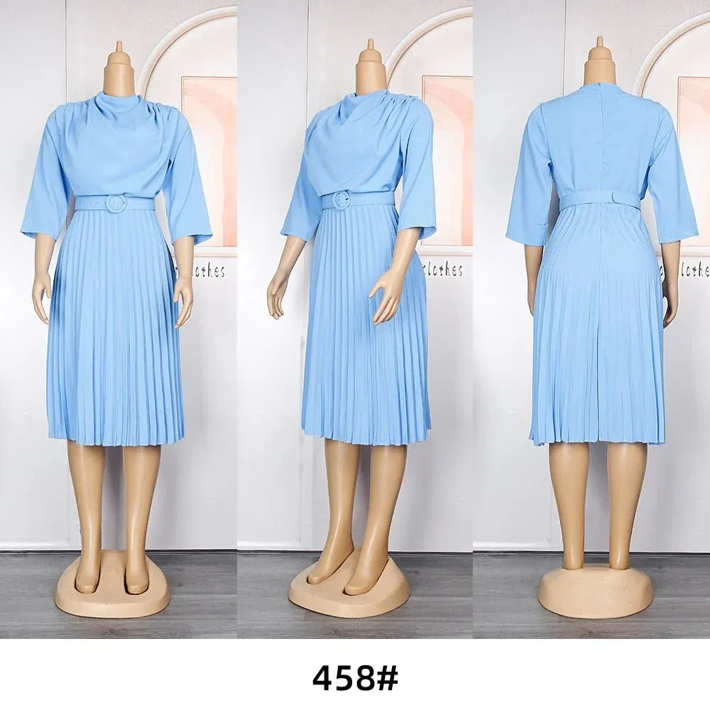 Elegant African Dresses for Women: Dashiki and Ankara Spring/Summer Clothing for Office, Parties, and Slim-fit Robe Outfits