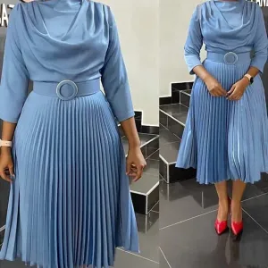 Elegant African Dresses for Women: Dashiki and Ankara Spring/Summer Clothing for Office, Parties, and Slim-fit Robe Outfits