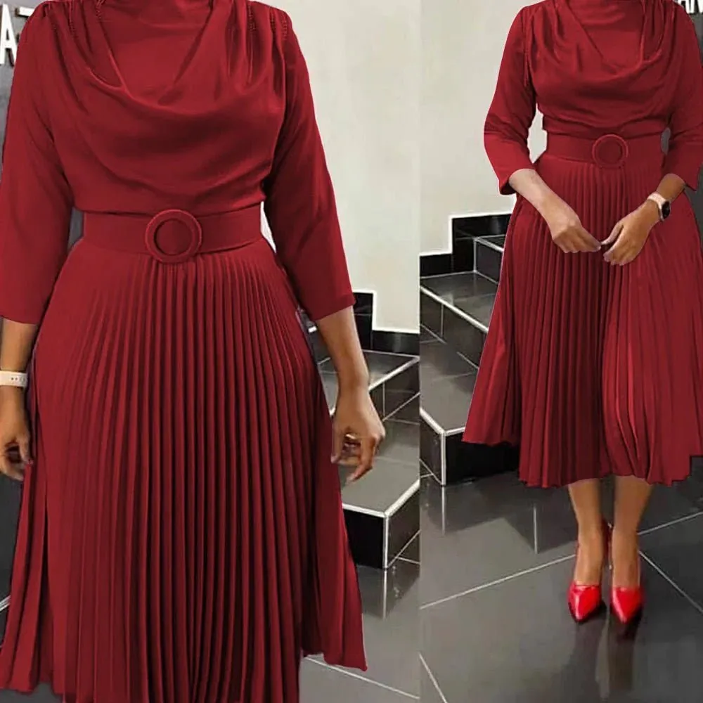 Elegant African Dresses for Women: Dashiki and Ankara Spring/Summer Clothing for Office, Parties, and Slim-fit Robe Outfits