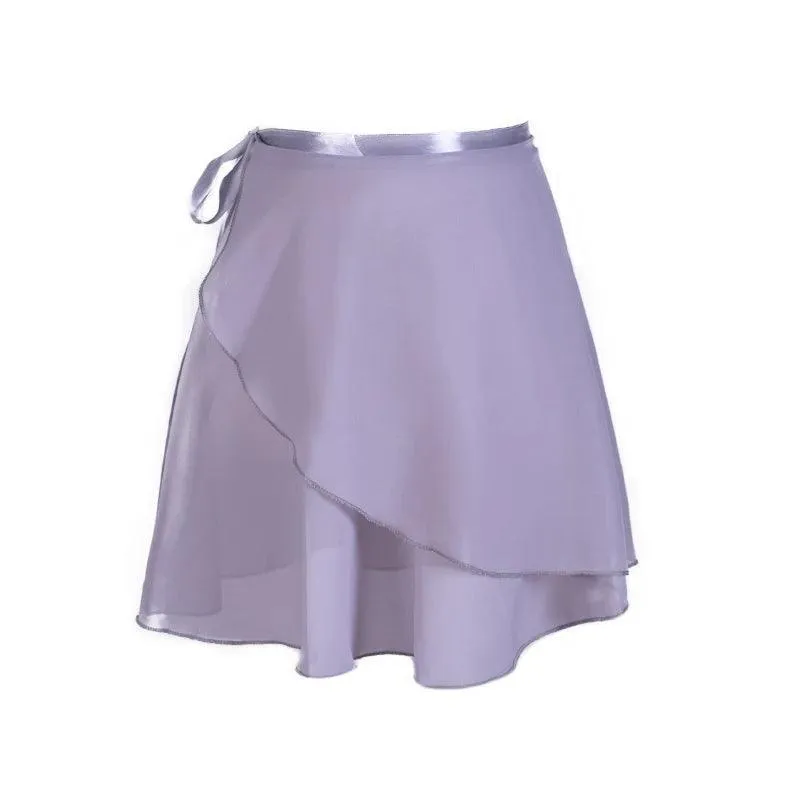 Elegant Ballet Chiffon Skirt & Floral Leotard: Women & Children's Dance Wear