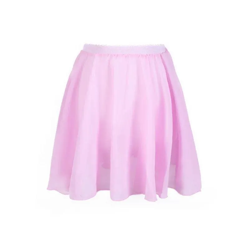 Elegant Ballet Chiffon Skirt & Floral Leotard: Women & Children's Dance Wear