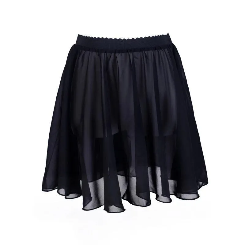 Elegant Ballet Chiffon Skirt & Floral Leotard: Women & Children's Dance Wear