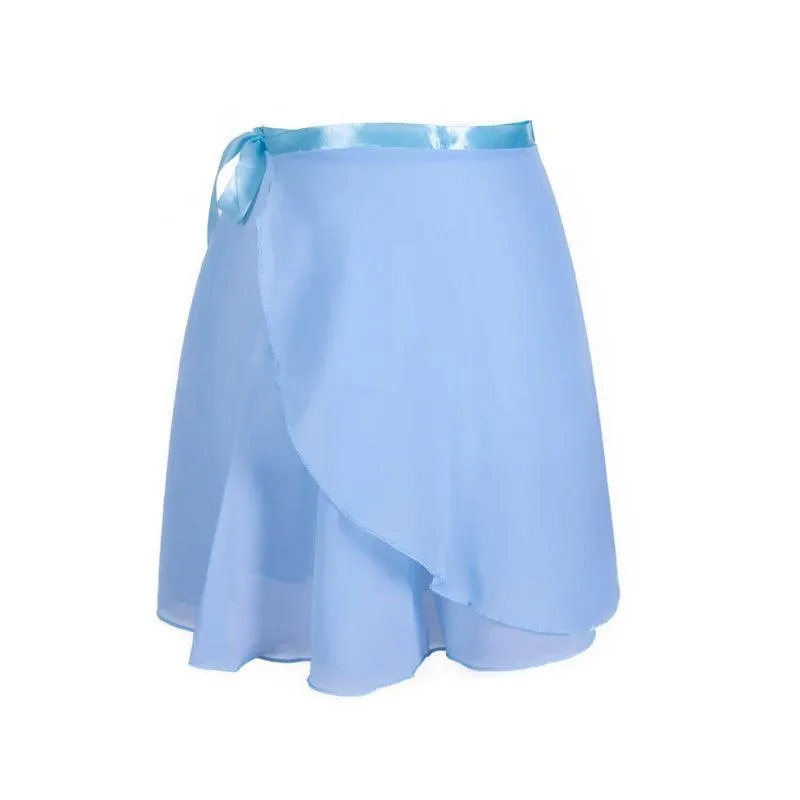 Elegant Ballet Chiffon Skirt & Floral Leotard: Women & Children's Dance Wear