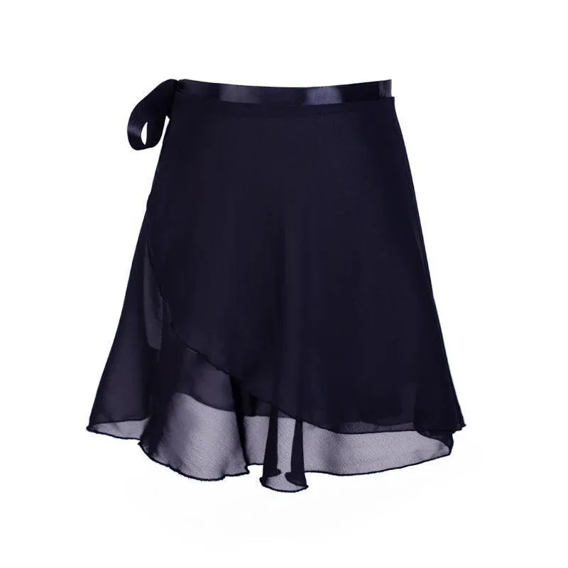 Elegant Ballet Chiffon Skirt & Floral Leotard: Women & Children's Dance Wear