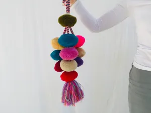 Enormous Tenejapa Pompom Tassels. Borlas. Mayan. Chiapas, Mexico