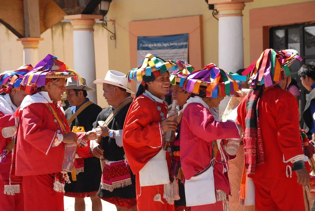 Enormous Tenejapa Pompoms. Borlas. Mayan. Chiapas, Mexico