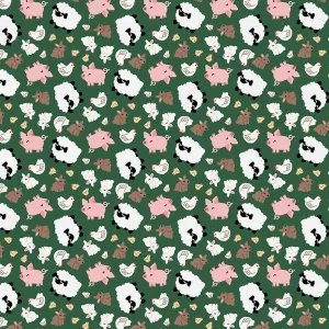 Farm Animal Toss - Dark Green