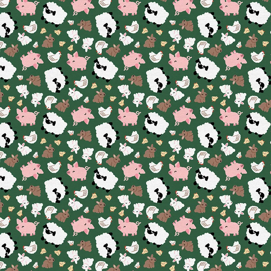 Farm Animal Toss - Dark Green