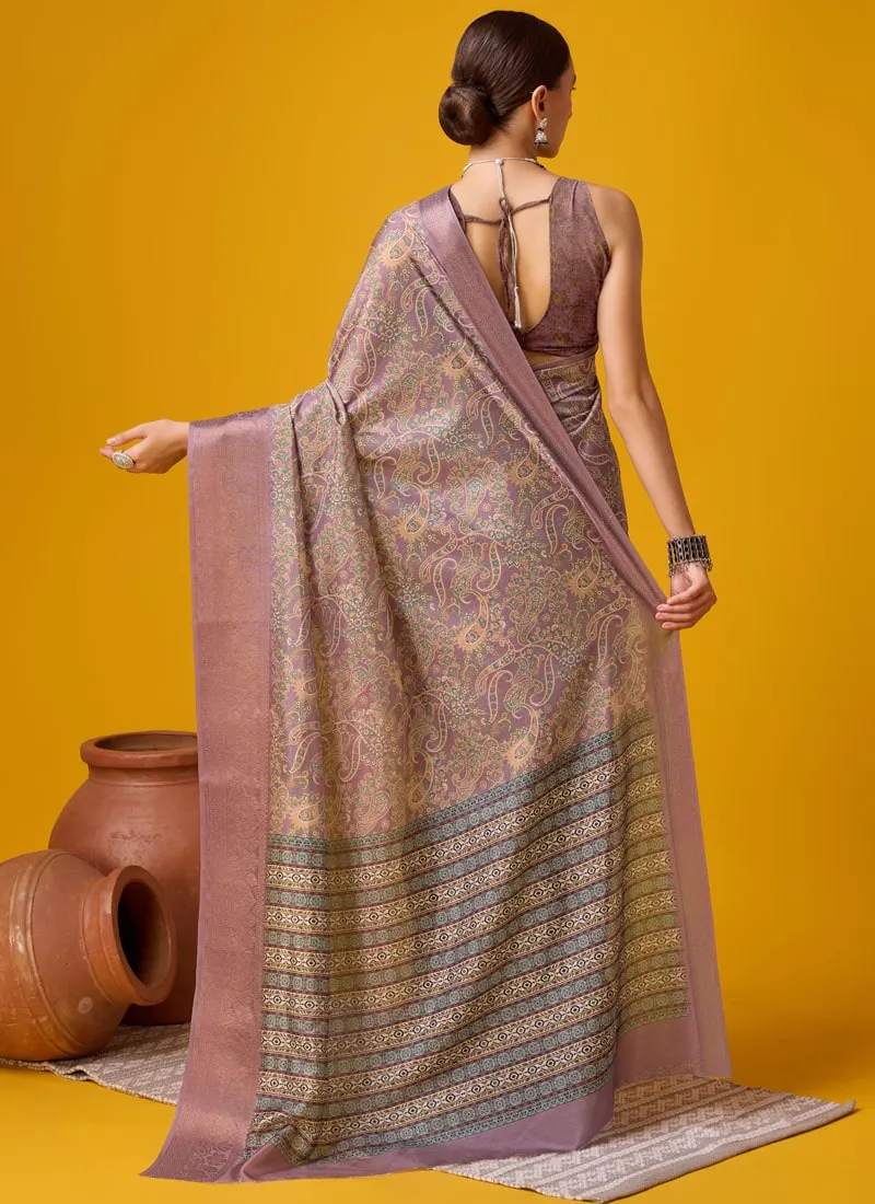 Festive Wear Cotton Digital Saree