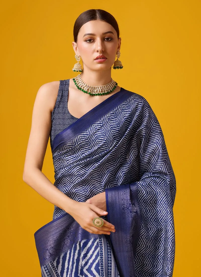 Festive Wear Cotton Digital Saree