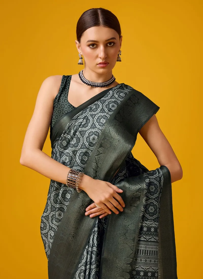 Festive Wear Cotton Digital Saree