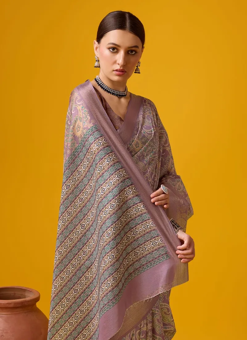 Festive Wear Cotton Digital Saree