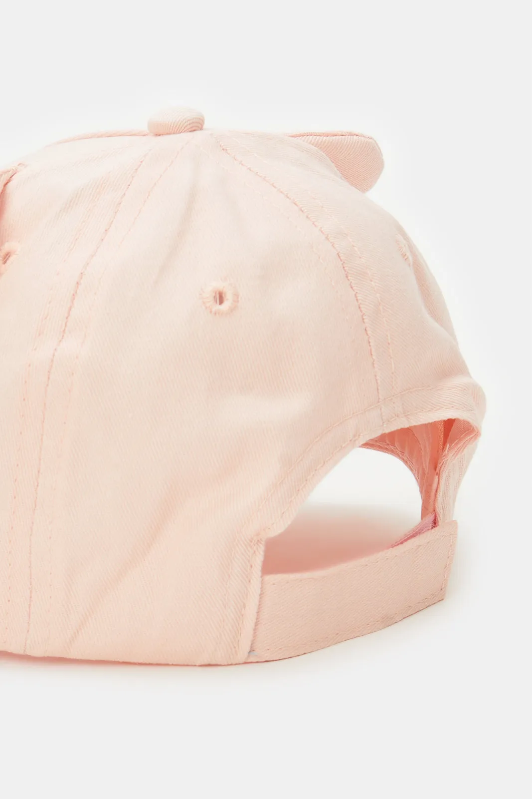 Girls Pink Character Embellished Cap