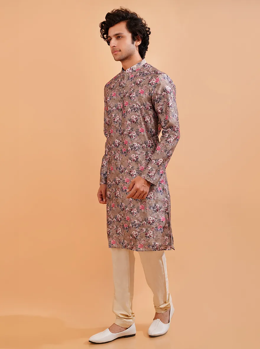 Green & Pink Kurta Pajama | Azania