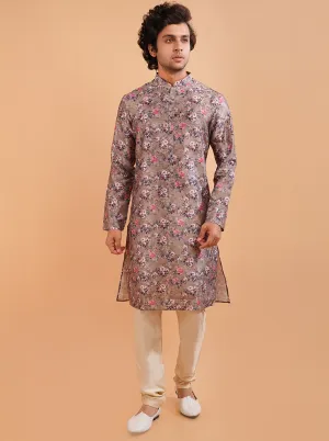 Green & Pink Kurta Pajama | Azania