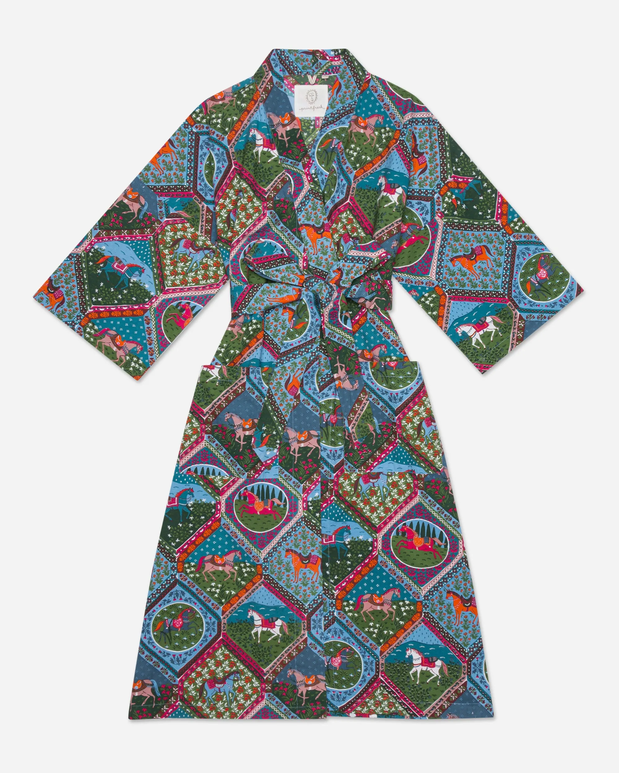 High Horse - Robe - Blush Denim