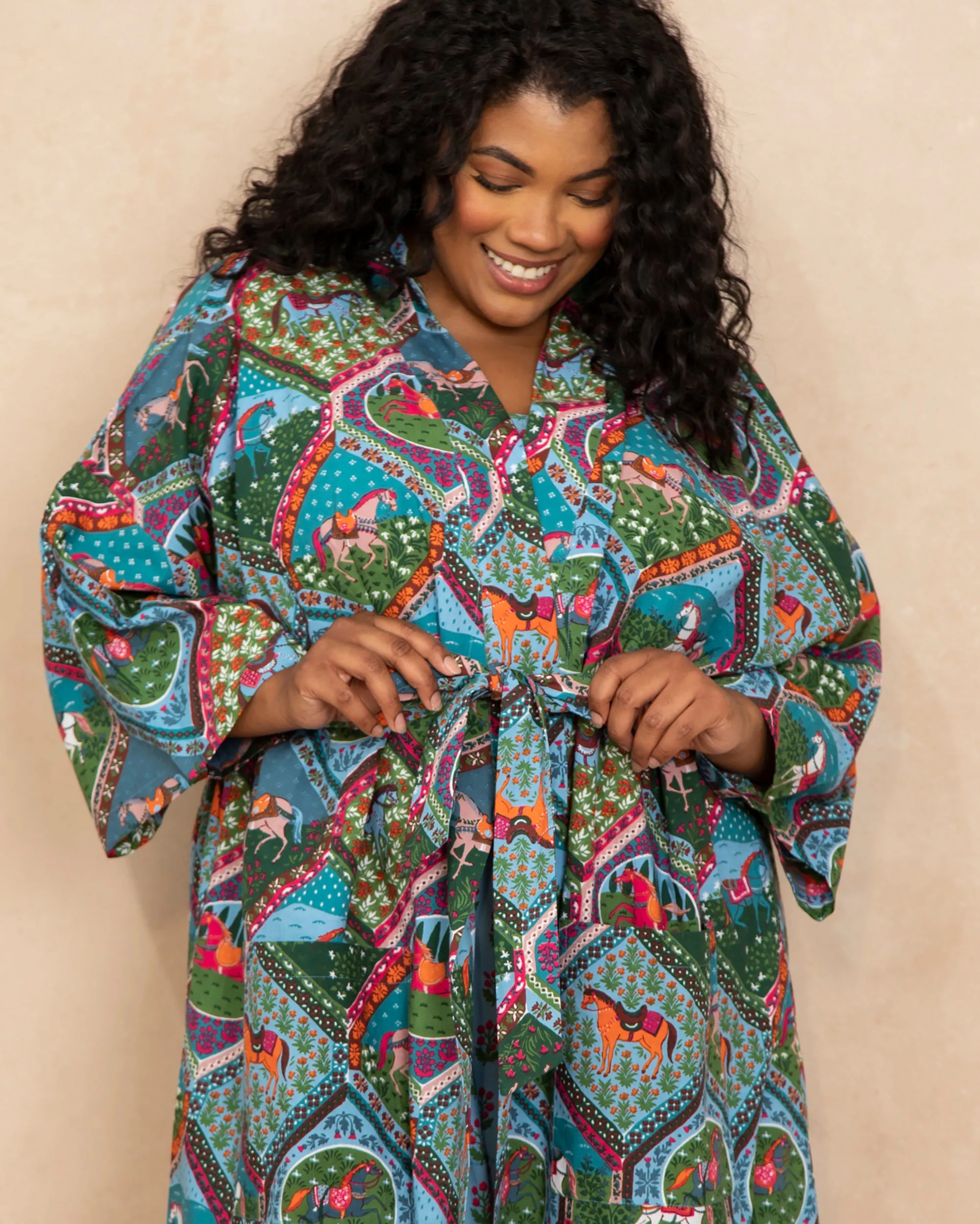 High Horse - Robe - Blush Denim