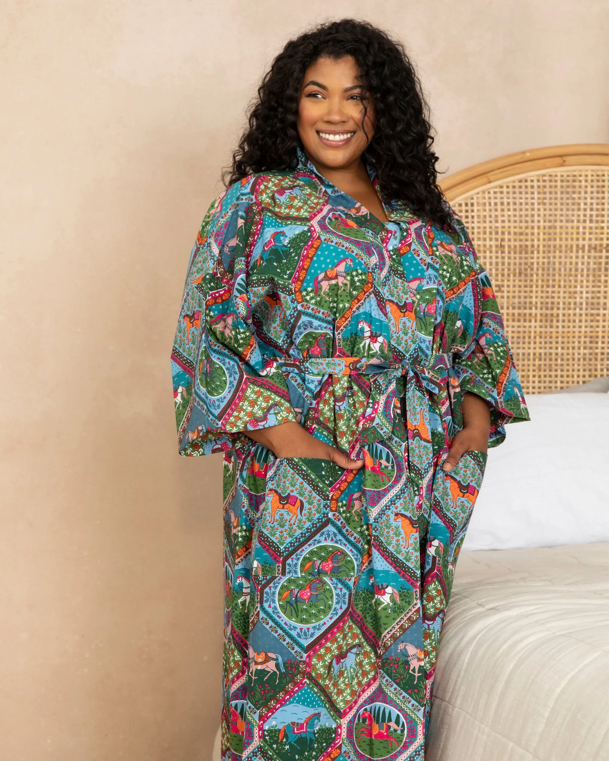 High Horse - Robe - Blush Denim