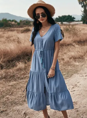 Holiday Style Big Swing Dress
