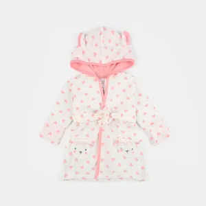 HOODED BABY BATH GOWN/BATH ROBE