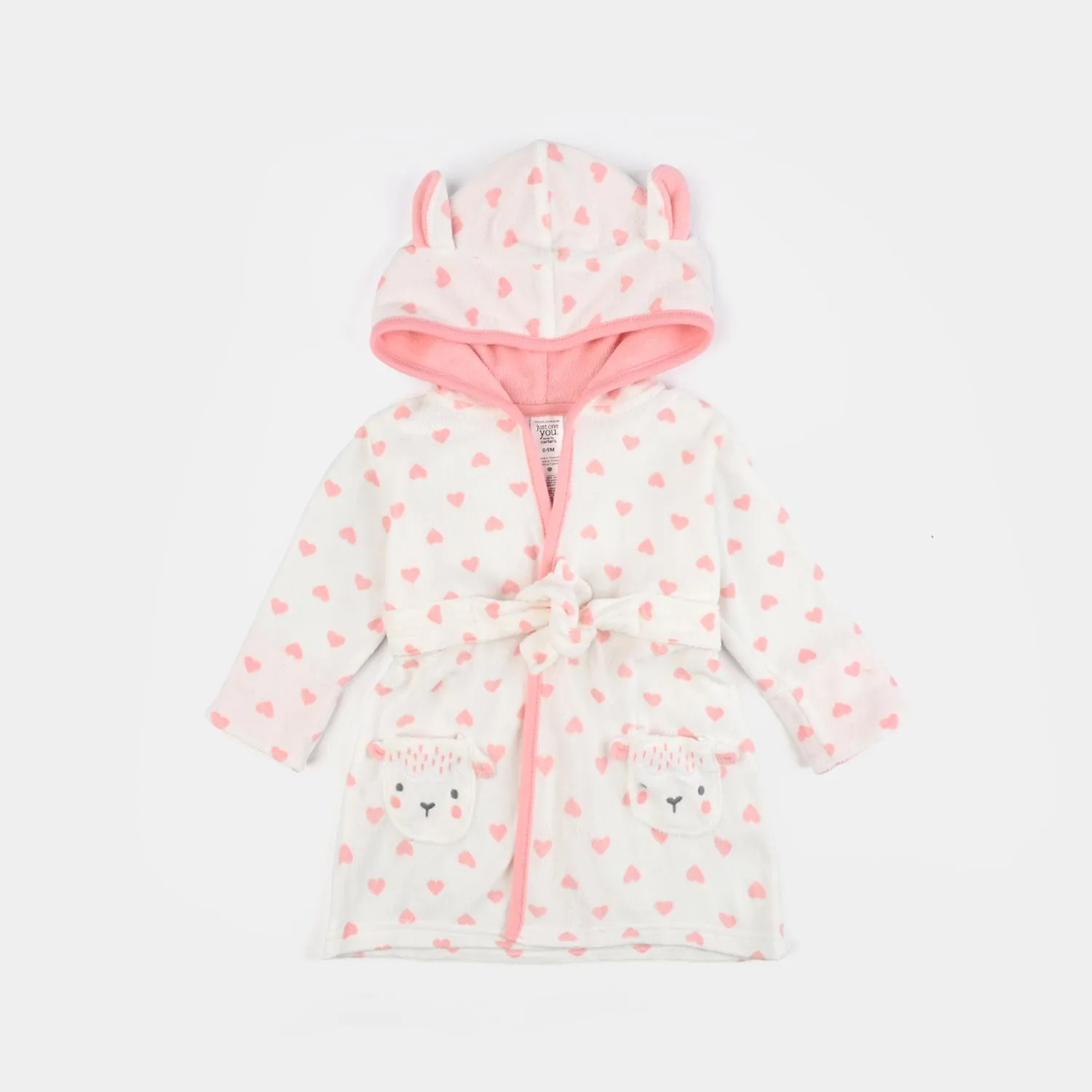 HOODED BABY BATH GOWN/BATH ROBE